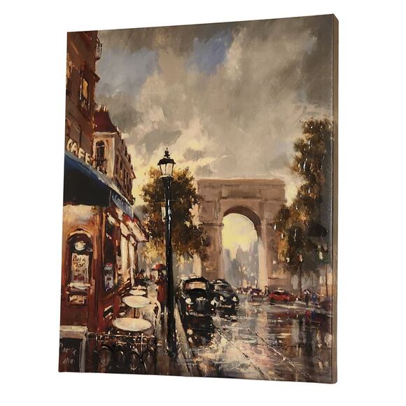 Arc de Triomphe Avenue Art - Picture 1 of 6